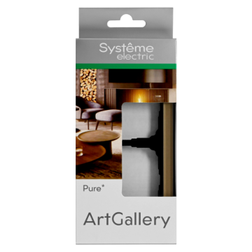 Рамка ArtGallery Pure SE двухместная стекло (шампань) GAL320502