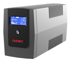 Источник бесперебойного питания ИБП DKC Info LCD 600ВА IEC C13 (3) USB + RJ45 INFOLCD600I