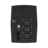 Источник бесперебойного питания ИБП DKC Info LCD 800ВА IEC C13 (3) USB + RJ45 INFOLCD800I