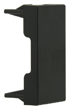Заглушка Donel 1 мод. 22,5х45 мм (черный) DF10AN