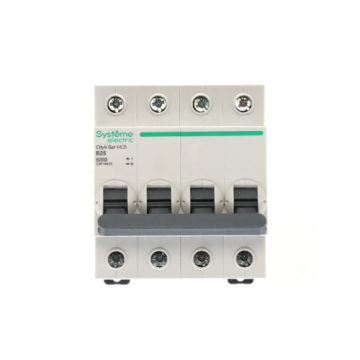 Автоматический выключатель Systeme Electric City9 Set 4п 25A 6kA (хар-ка B) C9F16425