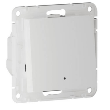 Выключатель одноклавишный с подсветкой AtlasDesign Smart Zigbee (белый) ATN000113Z