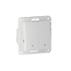Выключатель двухклавишный с подсветкой AtlasDesign Smart Zigbee (белый) ATN000153Z