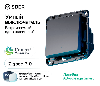 Выключатель одноклавишный с подсветкой AtlasDesign Smart Zigbee (карбон) ATN001013Z