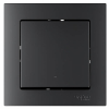 Выключатель одноклавишный с подсветкой AtlasDesign Smart Zigbee (карбон) ATN001013Z