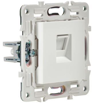 Розетка компьютерная IEK SKANDY RJ45 кат.5E SK-K01W (арктический белый) SK-K10-1-K01
