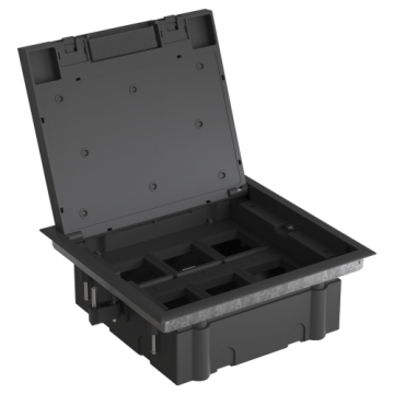 Люк Systeme Elecrtic MultiDesk на 12 модулей IP40 для фальшпола с монтажной коробкой тип MDK10 MDK10112