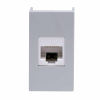 Компьютерная розетка DKC Viva RJ45 кат. 5e 8P8C (серая) 1мод 45138