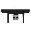 Розетка TV проходная FORTE&PIANO FP729M (металл никель) FP-A10-P-M-K50