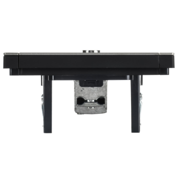Розетка TV проходная FORTE&PIANO FP729M (металл никель) FP-A10-P-M-K50