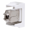 Компьютерная розетка DKC Viva RJ45 кат. 6 экранированная 8P8C (белая) 1мод 45068