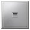Розетка HDMI Systeme Electric ArtGallery (алюминий) GAL000380