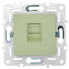 Розетка компьютерная IEK SKANDY RJ45 кат.5E SK-K01G (мятный) SK-K10-1-K06