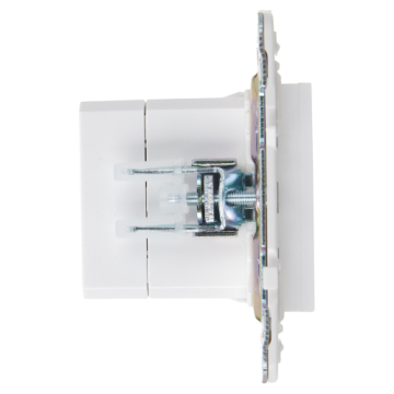 Розетка USB A+C 18Вт IEK SKANDY SK-R13W (арктический белый) SK-U22-018-K01