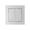 Выключатель Systeme Electric AtlasDesign Smart SBER Zigbee 2-клавишный с нейтралью 10А, схема 1 (белый) ATN000117Z