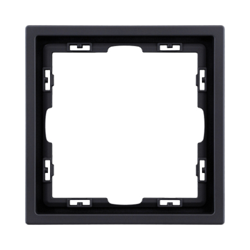 Рамка 1-постовая, черный матовый Kollinger Eclipse EC1BK EC1BK