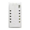 USB розетка Donel заряд 2.1A , Type A + C, 1 мод 22,5х45 мм (белый) DUSB2100WCF