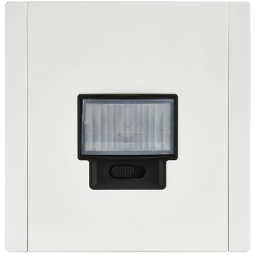 Датчик движения FORTE&PIANO IEK с LED подсветкой FP255M (металл белый) FP-MS10-N-150-05-M-K01