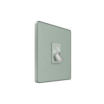 Розетка TV/FM/SAT SE Systeme Infinity 5-2400MГц (таежное утро) FSE000898