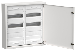 Щит металлический навесной IEK TITAN 5 ЩРн-72 (2х3х12) 585х570х140 IP31 белый TI5-50-N-2X036-31