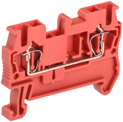IEK Клемма пружинная КПИ 2в-2,5 31А красный YZN11-002-K04