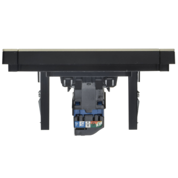 Розетка компьютерная FORTE&PIANO RJ45 кат.6 FP831M (металл слоновая кость) FP-K10-2-M-K41