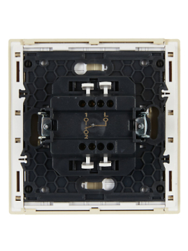 Выключатель 1-кл проходной FORTE&PIANO 10А FP403 (ваниль) FP-V12-0-10-1-K10