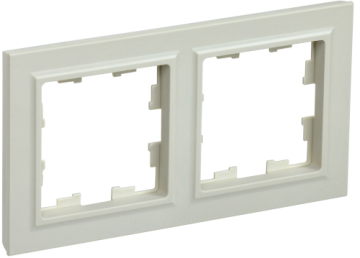 Рамка 2-м BRITE Бежевый РУ-2-БрКр BR-M22-K10