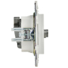Розетка TV+SAT IEK SKANDY SK-A13W (арктический белый ) SK-AF20-O-K01