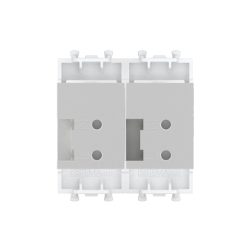 USB зарядное устройство модульное Avanti 2 модуля тип А 2.1 А (белое облако) 4400542