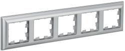 Рамка 5-м BRITE DECOR Алюминий 3D-форма РУ-5-Бр BR-M52-12-K47