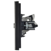 Розетка TV+RJ45 кат.5E FORTE&PIANO FP736M (металл никель) FP-AK20-1-M-K50