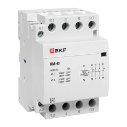 Контактор модульный EKF PROxima КМ 40А 2NО+2NC (3 мод.) km-3-40-22