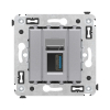 Розетка Avanti USB 3.0 одинарная в стену тип А (Закаленная сталь) 4404303