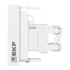 Розетка RJ45 кат. 5e, 1 модуль EKF E1MK015E-135-10