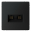 Розетка компьютерная двойная RJ45 ArtGallery кат. 6а (карбон) GAL001088