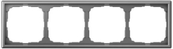Рамка ArtGallery четырехместная (сталь) GAL000904
