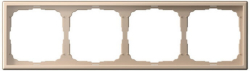Рамка ArtGallery четырехместная (песочный) GAL001204