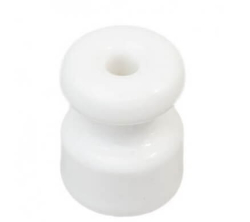 Изолятор Bironi Ришелье керамика белый (50 штук в упаковке) R1-551-01-50
