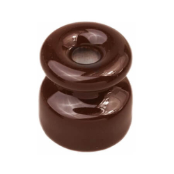 Изолятор Bironi керамика коричневый (50 штук в упаковке) B1-551-02-50