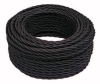 Ретро кабель коаксиальный Bironi графит матовый (20м) B1-426-713-20