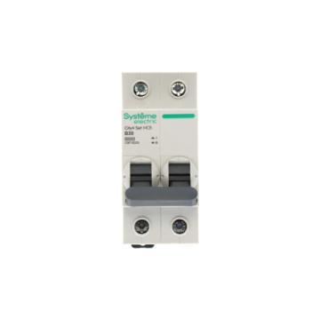 Автоматический выключатель Systeme Electric City9 Set 2п 20A 6kA (хар-ка B) C9F16220