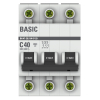 Автоматический выключатель EKF Basic ВА 47-29 3Р 40А 4,5кА (х-ка С) mcb4729-3-40C