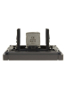 Розетка TV проходная FORTE&PIANO FP329 (серый) FP-A10-P-K03