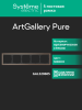 Рамка ArtGallery Pure SE пятиместная стекло (мокко) GAL320605