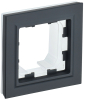 Рамка 1-м BRITE Графит IP44 РУ-1-БрГ-44 BR-M12-44-K53