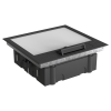 Люк Systeme Elecrtic MultiDesk на 12 модулей IP40 для фальшпола с монтажной коробкой тип MDK10 MDK10112