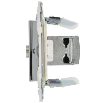 Розетка TV проходная IEK SKANDY SK-A17N (никель) SK-A10-P-K50