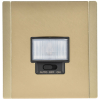 Датчик движения FORTE&PIANO IEK с LED подсветкой FP655M (металл шампань) FP-MS10-N-150-05-M-K37