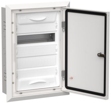 Щит металлический встраиваемый IEK TITAN 5 ЩРв-24 (2х12) 505х365х130 IP31 белый TI5-50-V-024-31